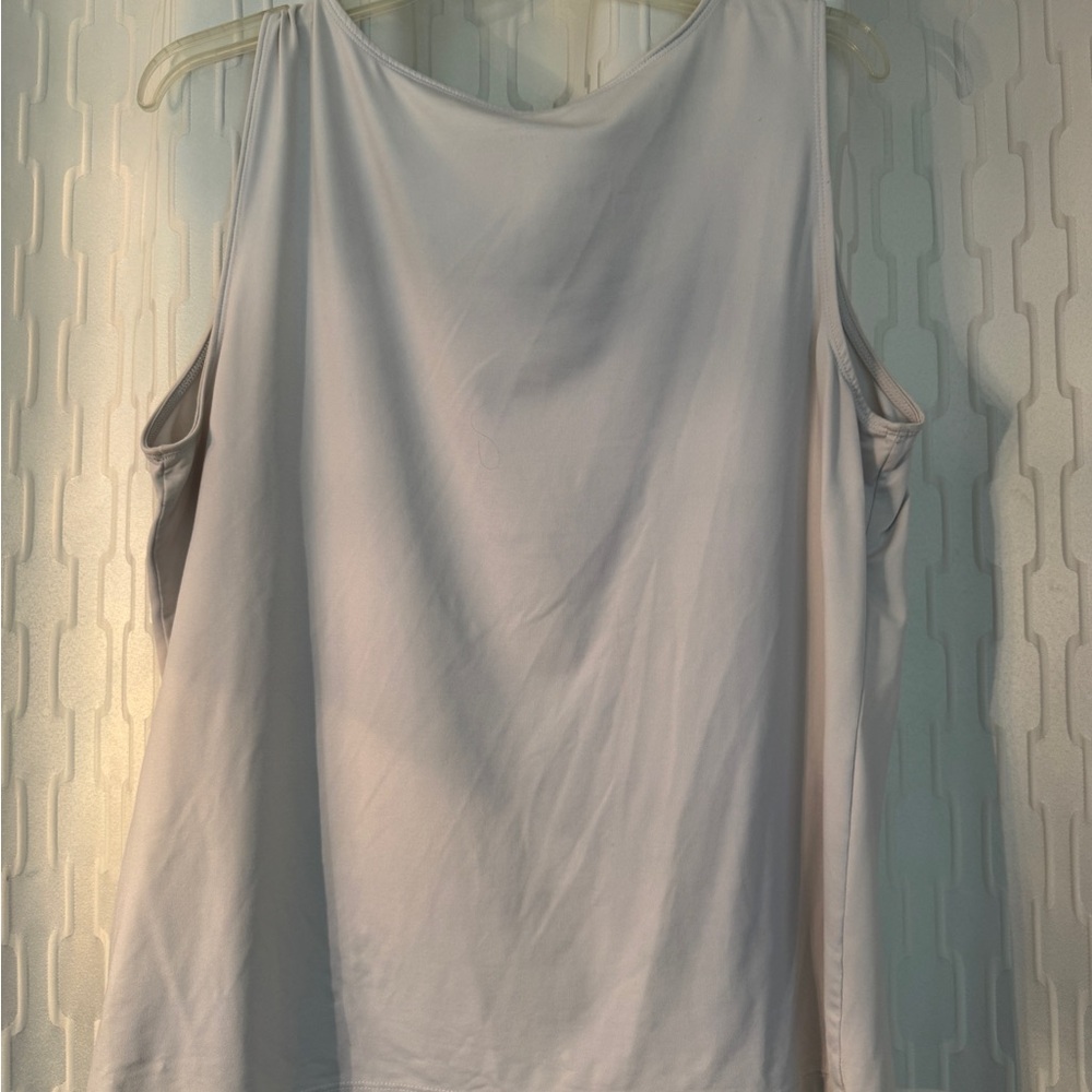 Charter Club White Tank Top- Size XL - Picture 11 of 11